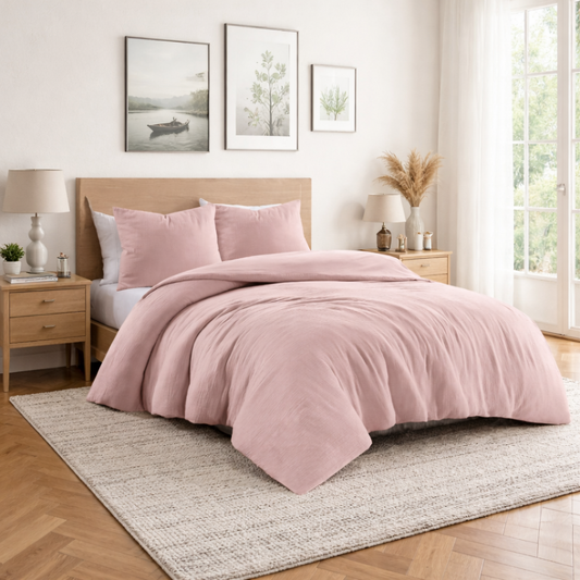 Dekbedovertrek Rome Roze