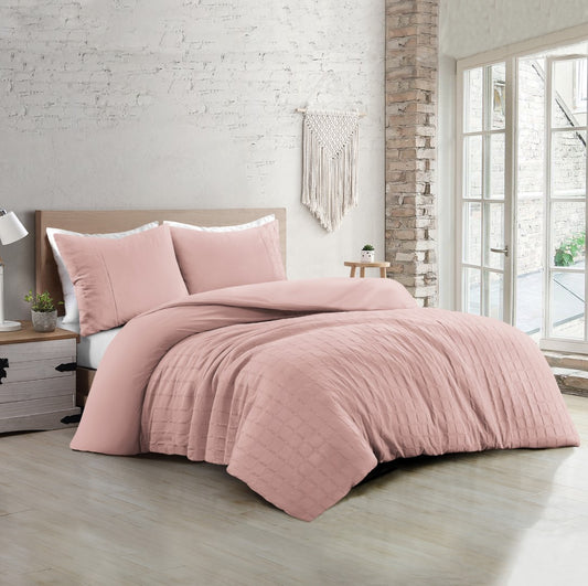 Dekbedovertrek Hudson Roze