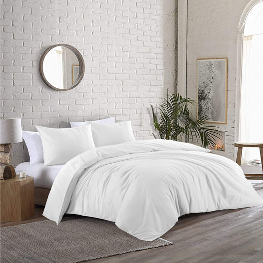 Dekbedovertrek Jeans Stitch Wit