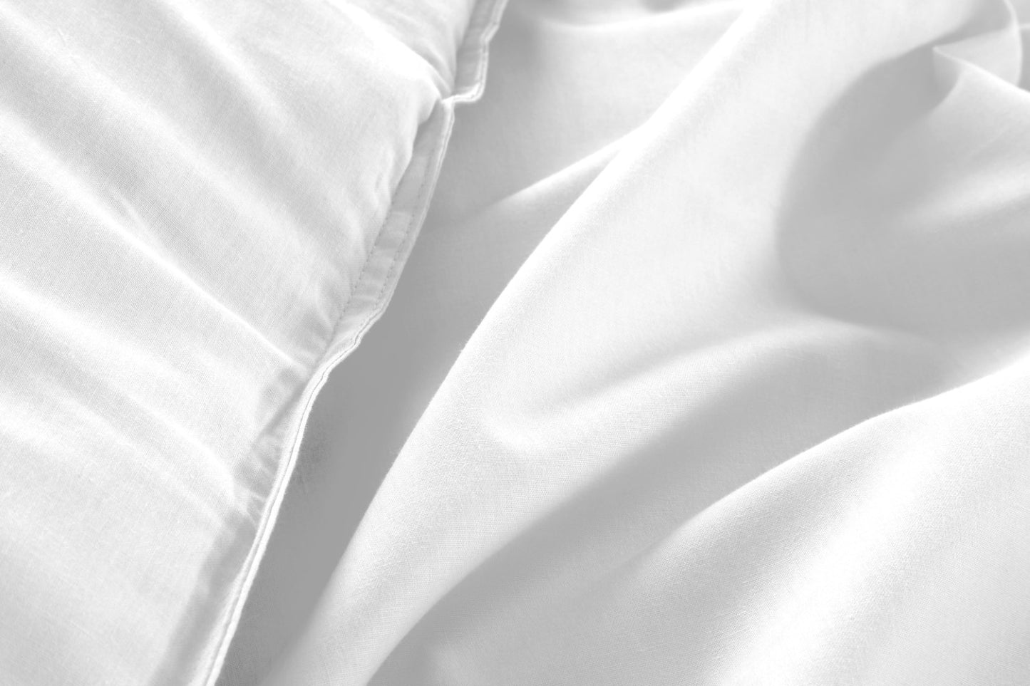 Dekbedovertrek Jeans Stitch Wit