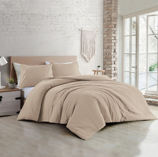 Dekbedovertrek Juliette Zand