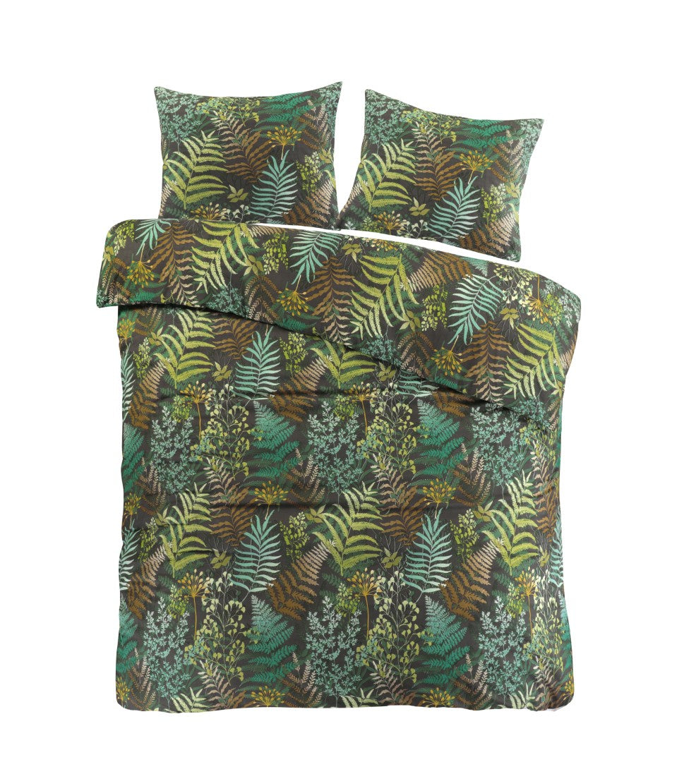 Dekbedovertrek Linde Zwart