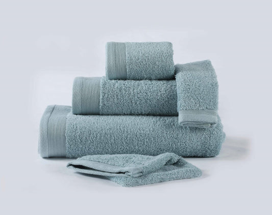 Lucca Washandjes Licht Aqua