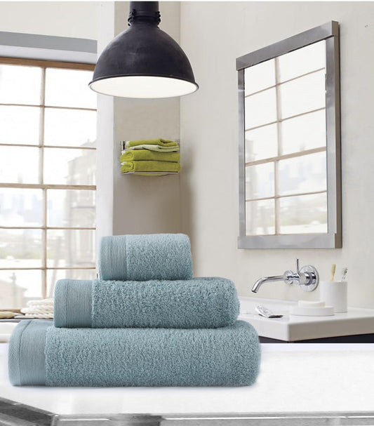 Lucca Washandjes Licht Aqua