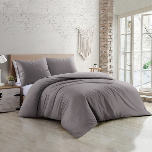 Dekbedovertrek Malaga Antraciet