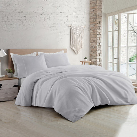 Mendoza Dekbedovertrek Grijs