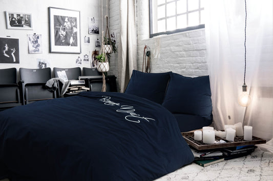 Napier Dekbedovertrek Navy