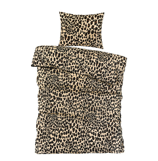 Dekbedovertrek Panter Beige