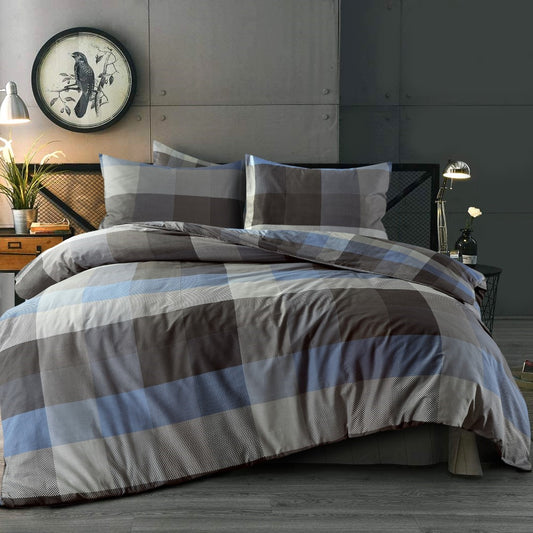 Dekbedovertrek Phil Blauw