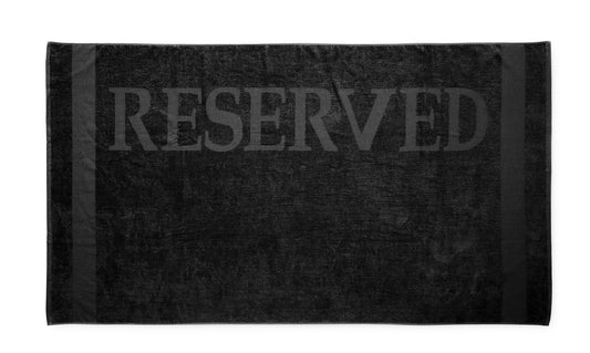 Lucca Strandlaken Reserved XL Zwart