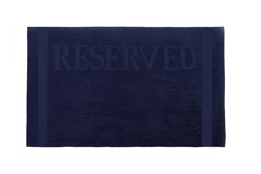 Strandlaken XL 'RESERVED' Navy