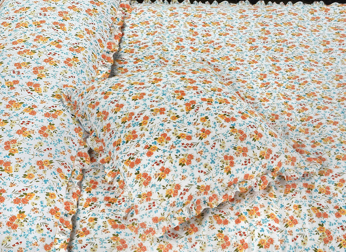 Dekbedovertrek Roos Oranje