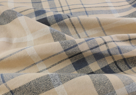 Dekbedovertrek Solden FLANEL Beige