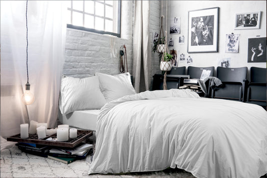 Texas Dekbedovertrek Wit