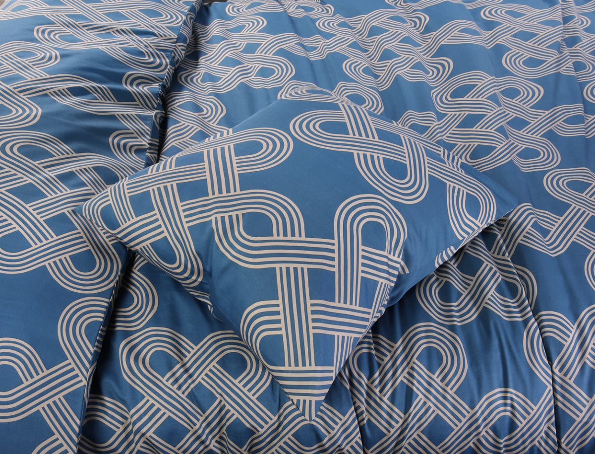 Dekbedovertrek Tijn Blauw