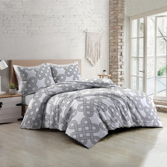 Dekbedovertrek Tijn Grijs